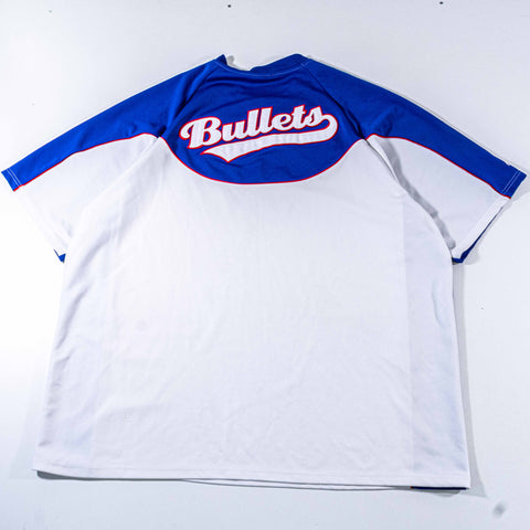 Baltimore Bullets Hardwood Classics Warm Up Jersey Majestic Throwback