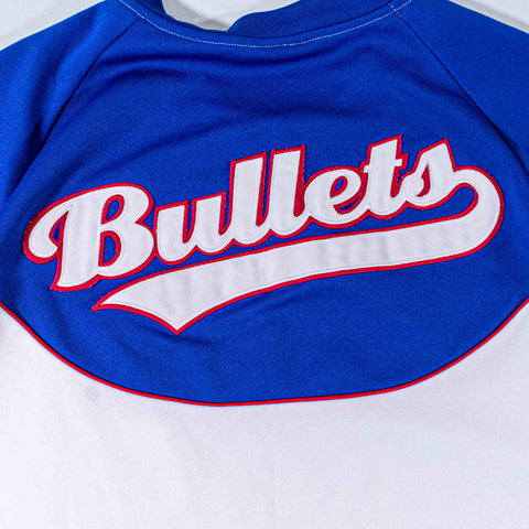 Baltimore Bullets Hardwood Classics Warm Up Jersey Majestic Throwback