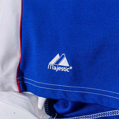 Baltimore Bullets Hardwood Classics Warm Up Jersey Majestic Throwback