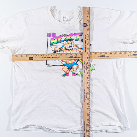 Your Next Bulldog Muscular Gym Tough Guy T-Shirt