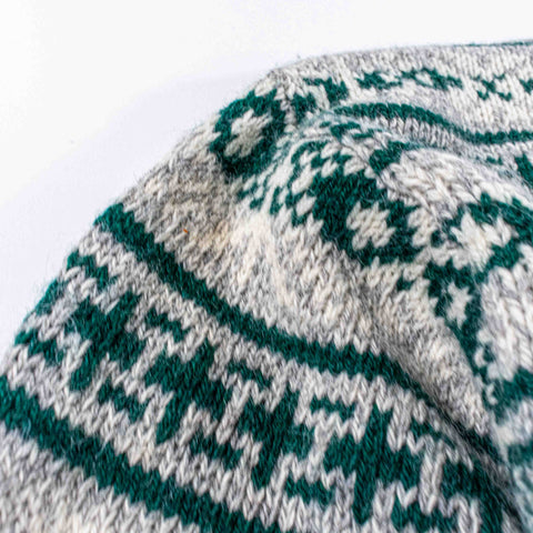 Eddie Bauer Wool Blend Nordic Knit Sweater