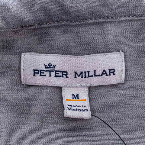 Peter Millar TaylorMade 1/4 Zip Performance Pullover Iron Bowen