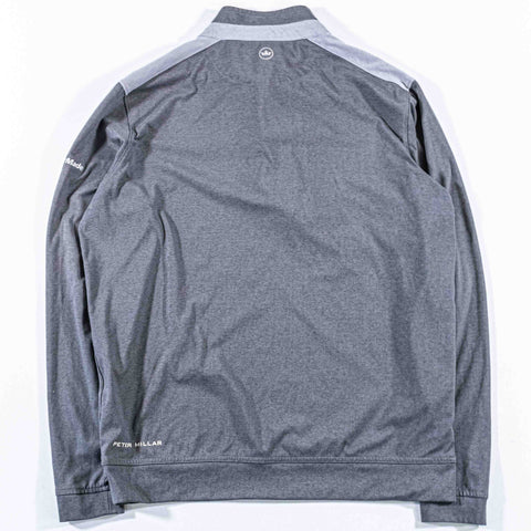 Peter Millar TaylorMade 1/4 Zip Performance Pullover Iron Bowen