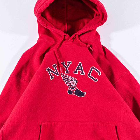 Champion Reverse Weave NYAC Hoodie New York Athletic Club Winged Foot