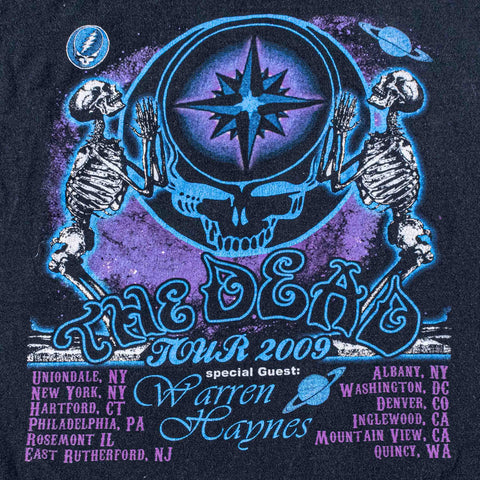 The Dead 2009 Tour T-Shirt Warren Haynes