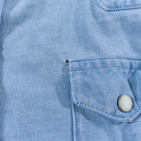 Polo Ralph Lauren Western Pearl Snap Shirt Distressed