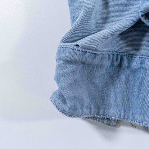 Polo Ralph Lauren Western Pearl Snap Shirt Distressed