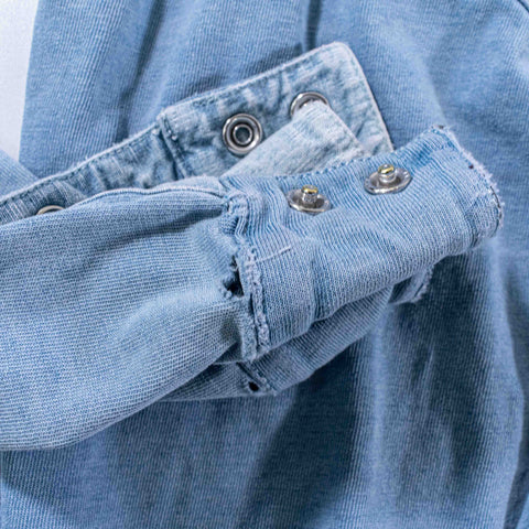 Polo Ralph Lauren Western Pearl Snap Shirt Distressed