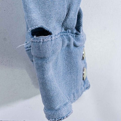 Polo Ralph Lauren Western Pearl Snap Shirt Distressed