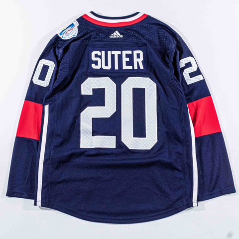 Team USA 2016 Adidas World Cup of Hockey Jersey Ryan Suter 20