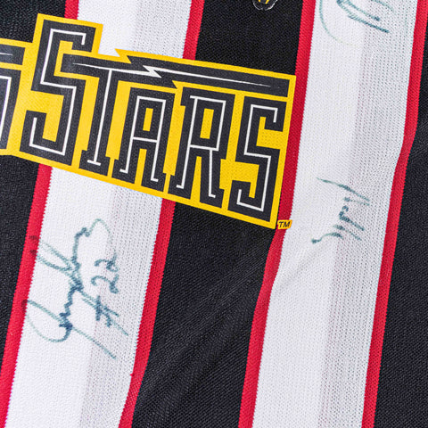 1997 1998 NIKE New York New Jersey MetroStars Autographed Jersey