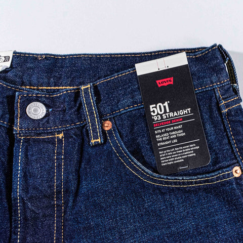 Levi's 501 93 Selvedge Jeans Premium Button Fly