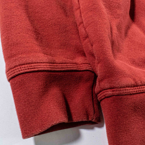 LL Bean Katahdin Iron Works Zip Hoodie Sweatshirt Sherpa Lined