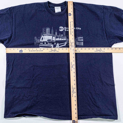 MTA New York City Transit Authority Skyline T-Shirt