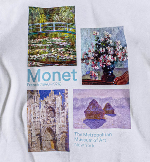 The Met Monet Zip Hoodie Sweatshirt Metropolitan Museum of Art