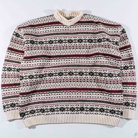 Fieldmaster Chunky Knit Roll Neck Sweater Made in USA