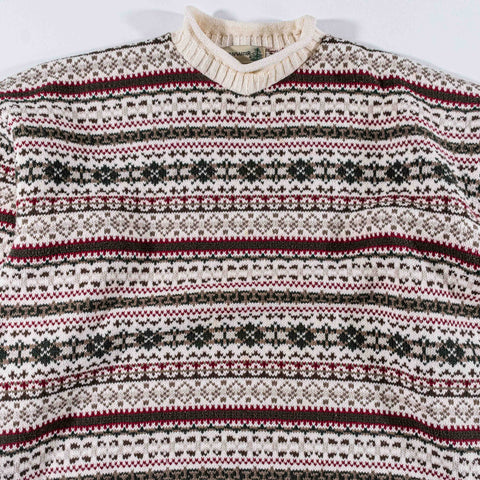Fieldmaster Chunky Knit Roll Neck Sweater Made in USA