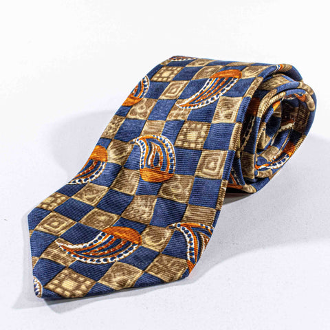 Canali Silk Paisley Made in Italy Tie