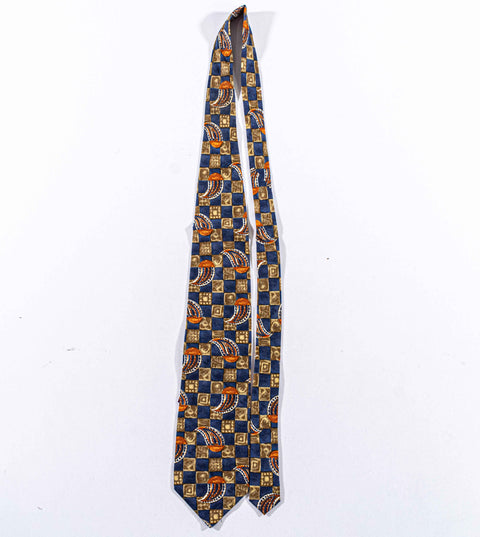 Canali Silk Paisley Made in Italy Tie