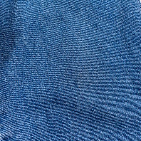 LL Bean Flannel Lined Jeans Denim Faded