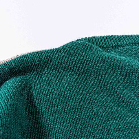 Northern Isles Golfer Sweater Hand Embroidered