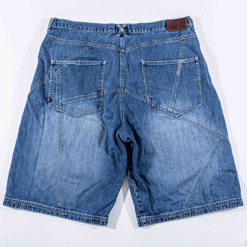 Phat Farm Baggy Hip Hop Jeans Shorts Jorts