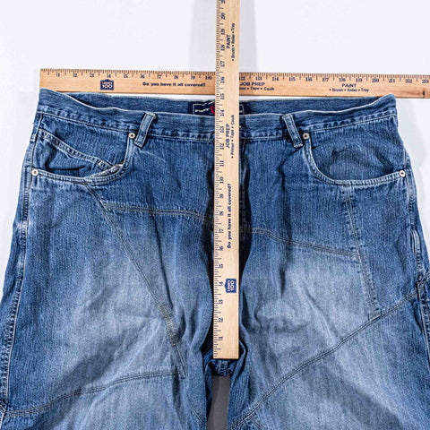 Phat Farm Baggy Hip Hop Jeans Shorts Jorts