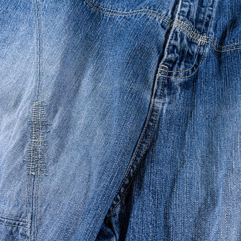 Phat Farm Baggy Hip Hop Jeans Shorts Jorts