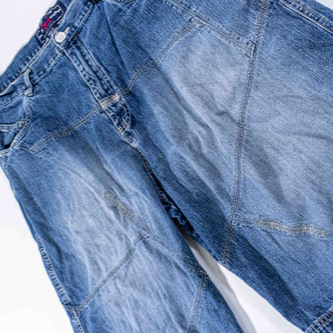 Phat Farm Baggy Hip Hop Jeans Shorts Jorts