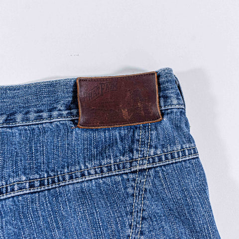 Phat Farm Baggy Hip Hop Jeans Shorts Jorts