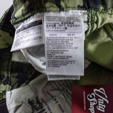 Levi's Green Camo Cargo Pants