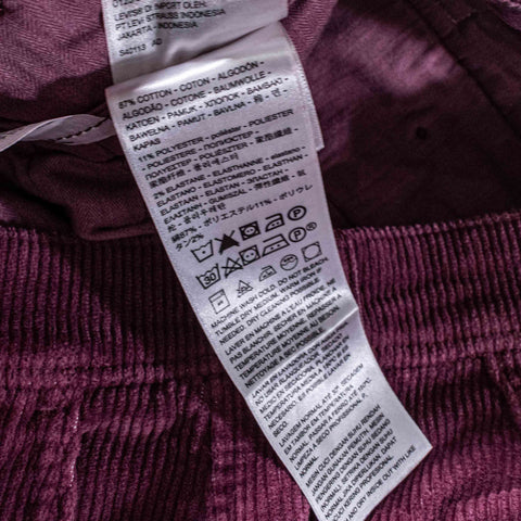 Levi's XX Chino Standard Taper Corduroy Pants