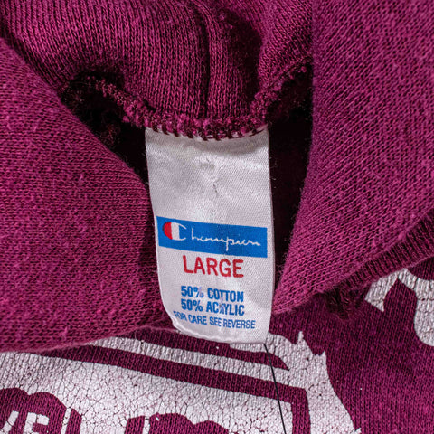 Champion Harvard Raglan Hoodie Sweatshirt