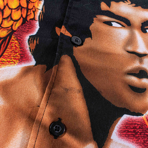 Bruce Lee AOP Short Sleeve Button Shirt