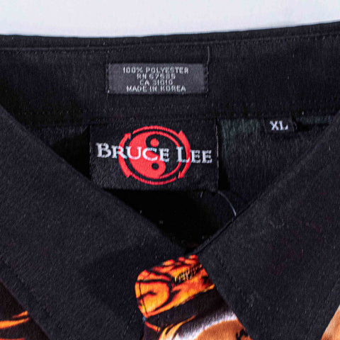 Bruce Lee AOP Short Sleeve Button Shirt