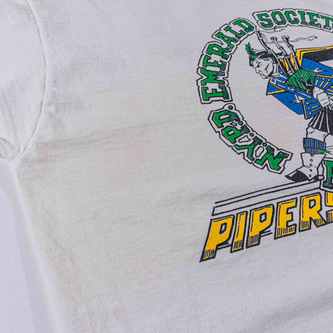 NYPD Emerald Society Pipe & Drum Band T-Shirt NYC Coors Light