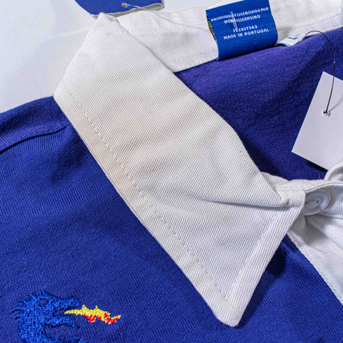 FC Porto Dragao Spell Out Long Sleeve Rugby Polo Shirt