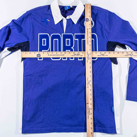 FC Porto Dragao Spell Out Long Sleeve Rugby Polo Shirt