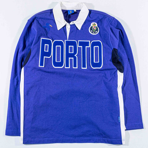 FC Porto Dragao Spell Out Long Sleeve Rugby Polo Shirt