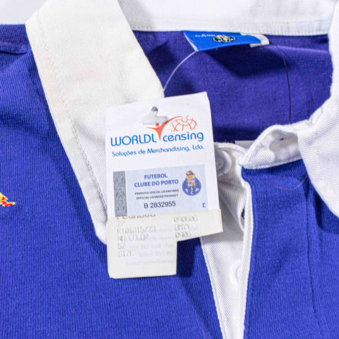 FC Porto Dragao Spell Out Long Sleeve Rugby Polo Shirt