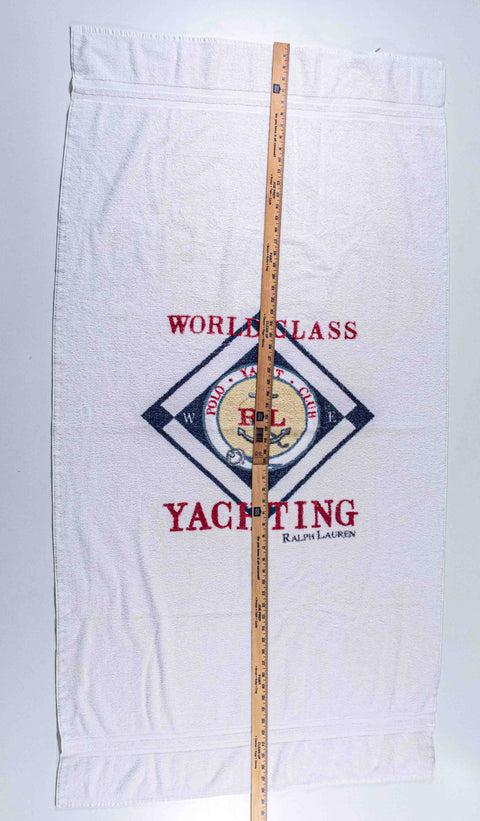 Ralph Lauren Polo Yacht Club World Class Yachting Towel