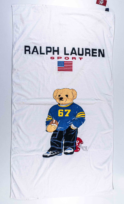 Polo Sport Ralph Lauren Football Bear Towel