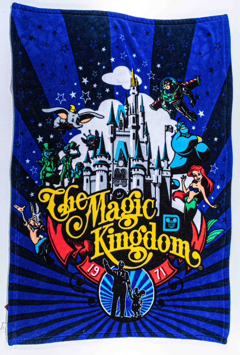 Disney The Magic Kingdom Character Blanket