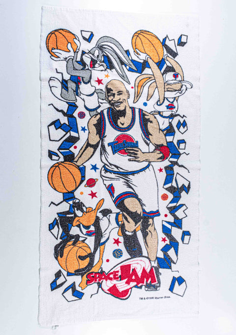 1996 Warner Bros Space Jam Michael Jordan Beach Towel