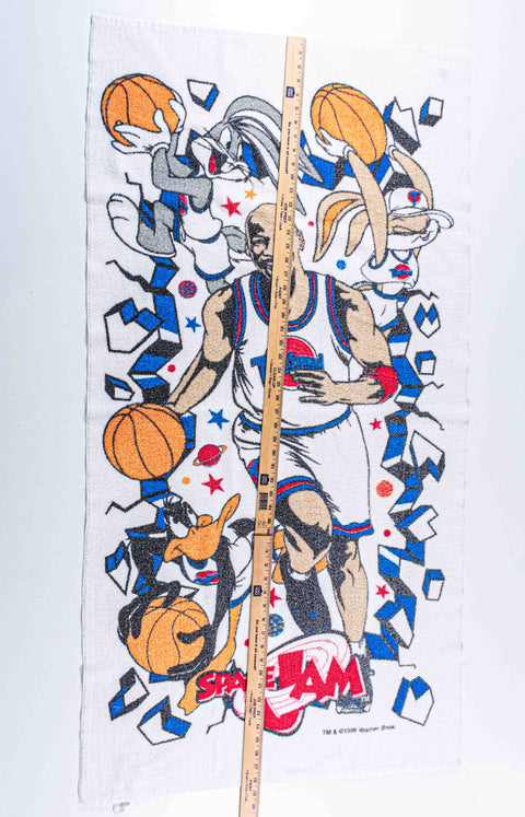1996 Warner Bros Space Jam Michael Jordan Beach Towel