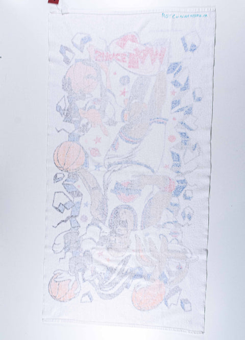 1996 Warner Bros Space Jam Michael Jordan Beach Towel