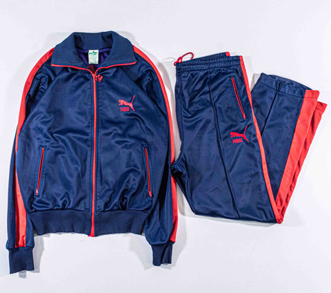 PUMA Full Zip Track Suit Jacket Pants