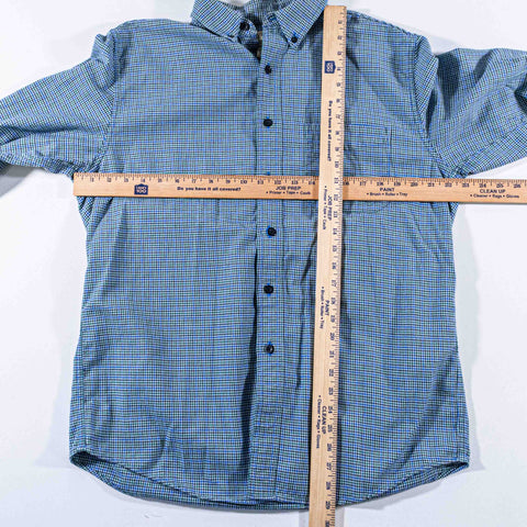 LL Bean Wicked Good Flannel Shirt Traditional Fit Houndstooth