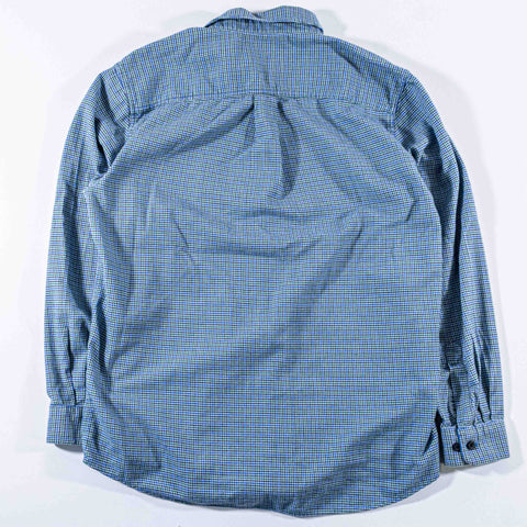 LL Bean Wicked Good Flannel Shirt Traditional Fit Houndstooth