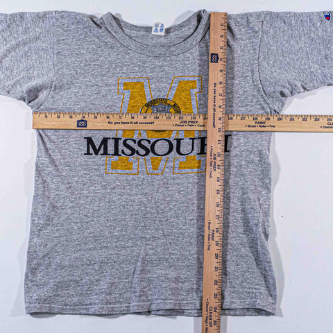 Champion T-Shirt University of Missouri Made in USA